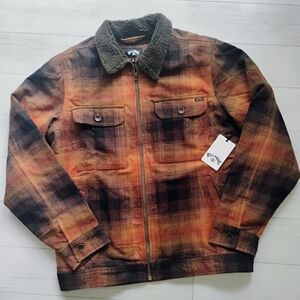 BILLABONG NEW Barlow Sherpa Lined Jacket